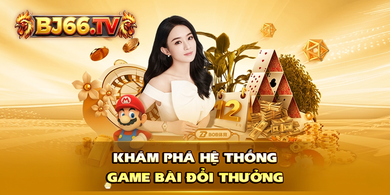Sảnh game bài online tại BJ66