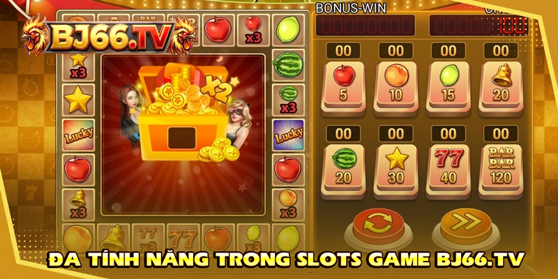 Tính năng hỗ trợ slot game tại BJ66