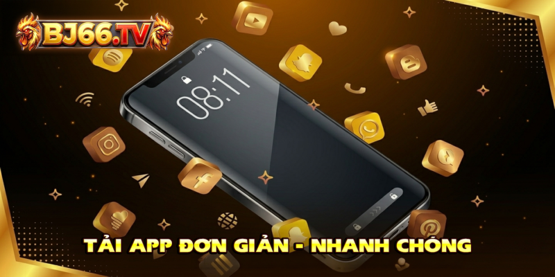 Hướng dẫn tải app BJ66 trên Android và iOS